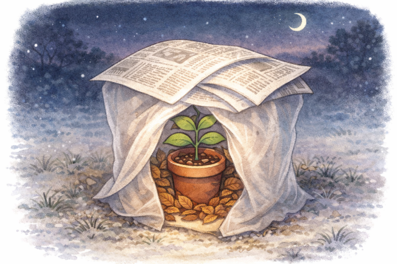 苗の防寒対策方法