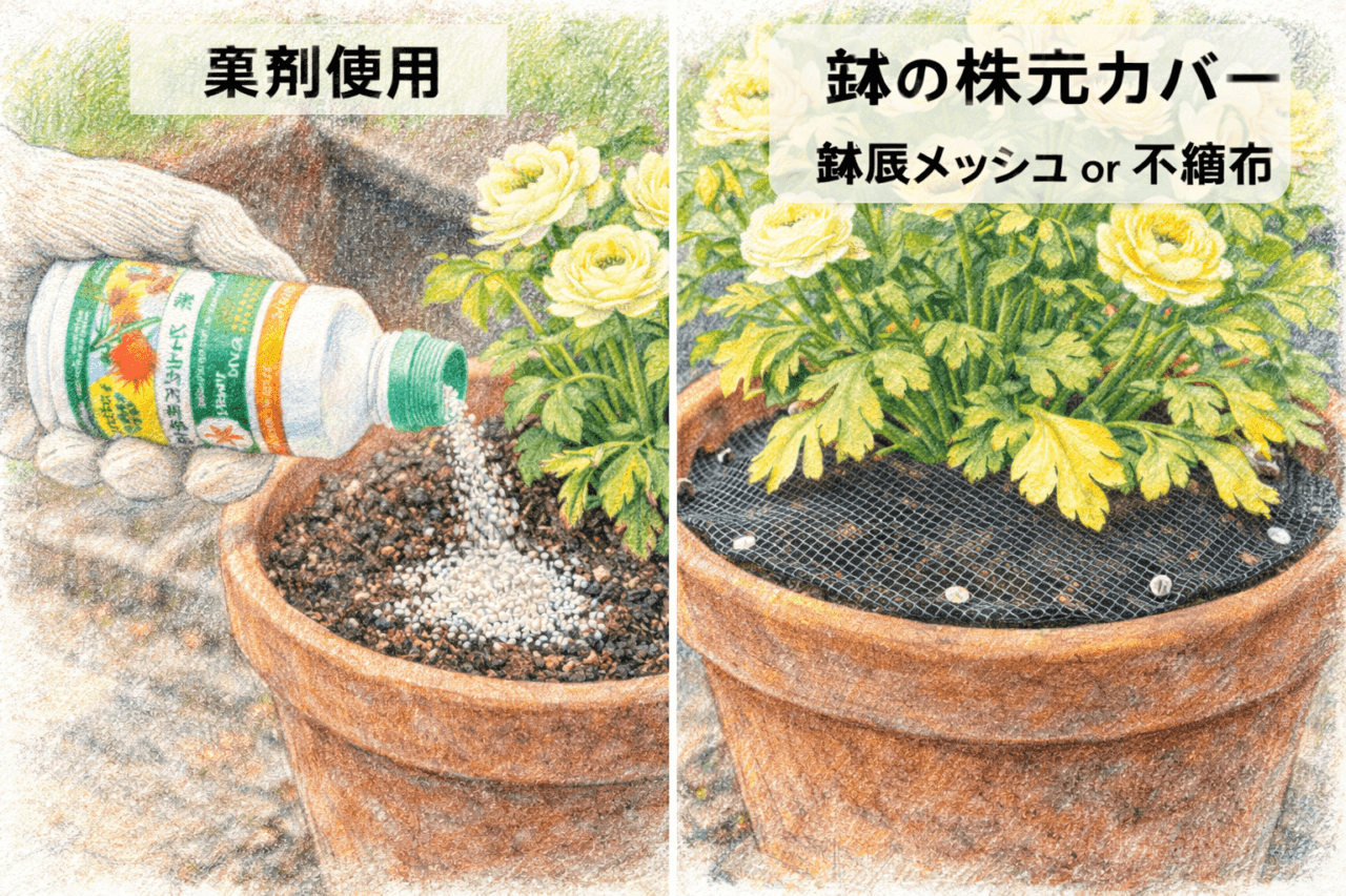 コガネムシ対策の画像